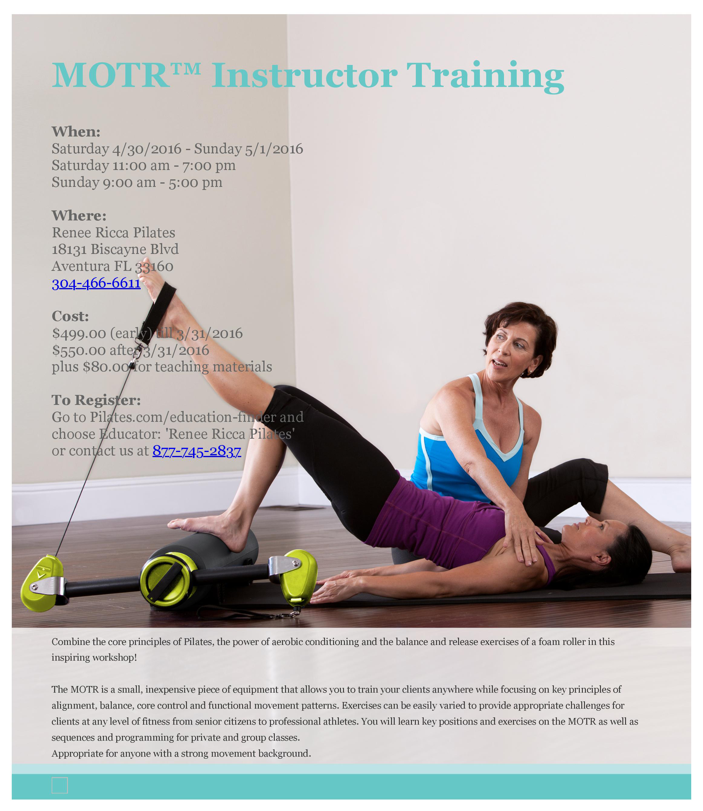 MOTR Instructor Training